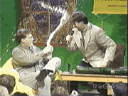 Glenn likes to blow his load (of milk